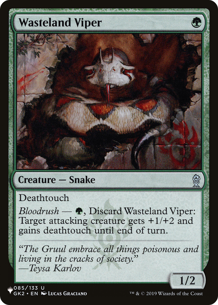 Wasteland Viper [The List Reprints] | Cards and Coasters CA