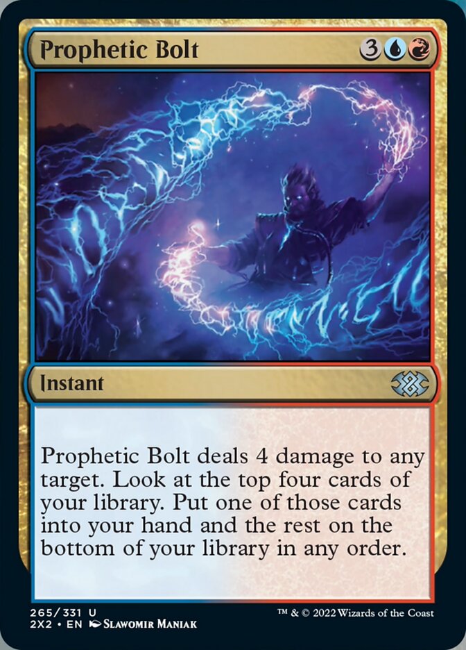 Prophetic Bolt [Double Masters 2022] | Cards and Coasters CA