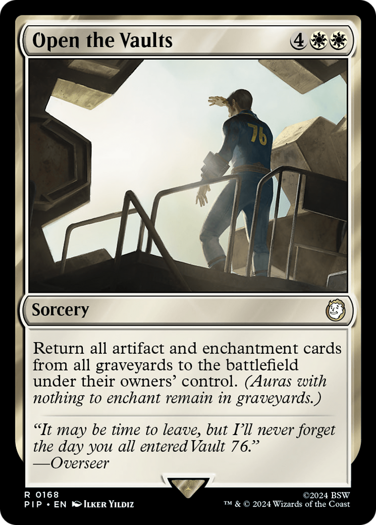 Open the Vaults [Fallout] | Cards and Coasters CA