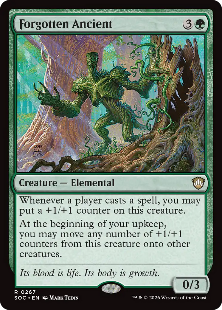 Forgotten Ancient [Secrets of Strixhaven Commander] | Cards and Coasters CA