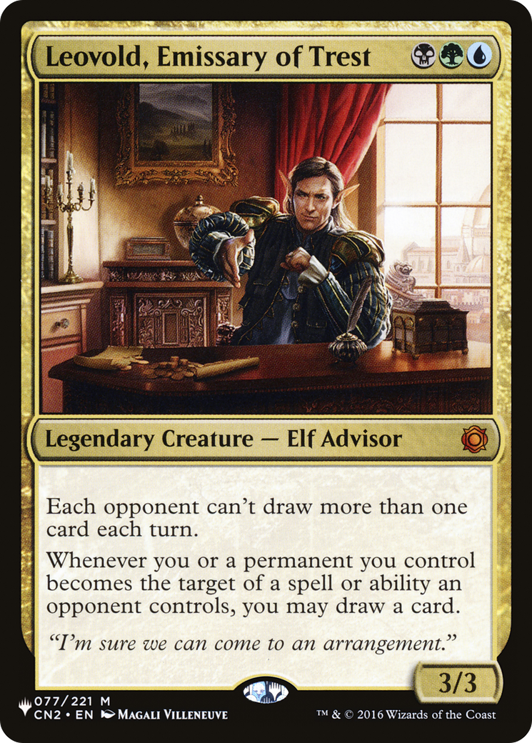 Leovold, Emissary of Trest [The List Reprints] | Cards and Coasters CA