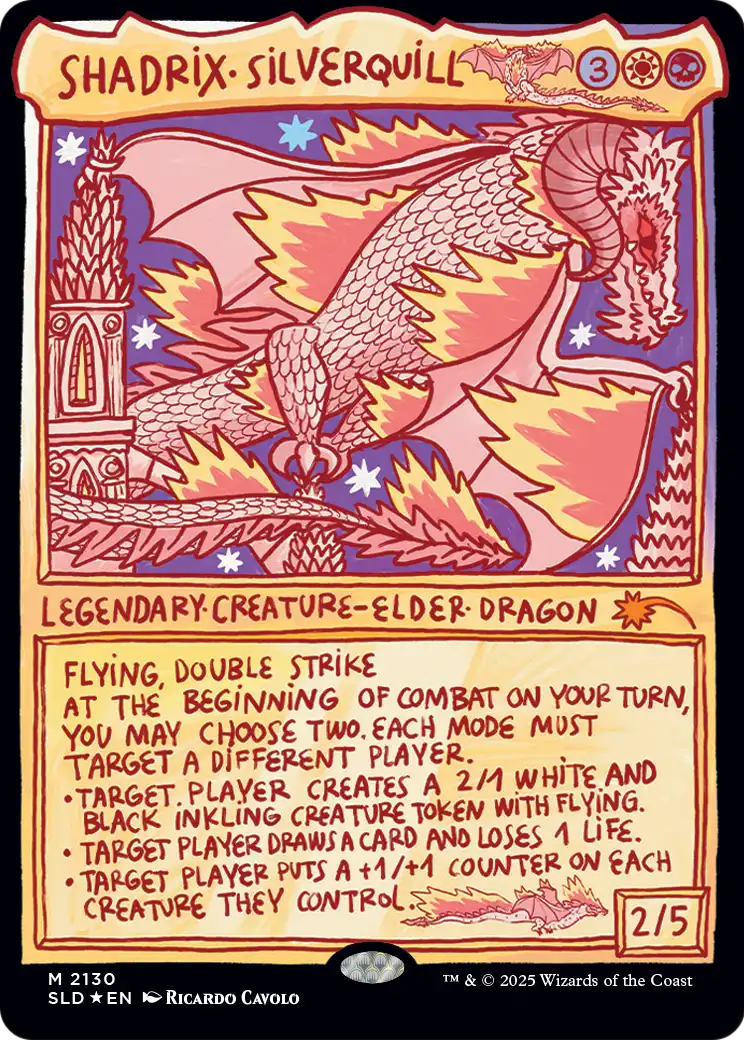Shadrix Silverquill [Secret Lair Drop Series] | Cards and Coasters CA