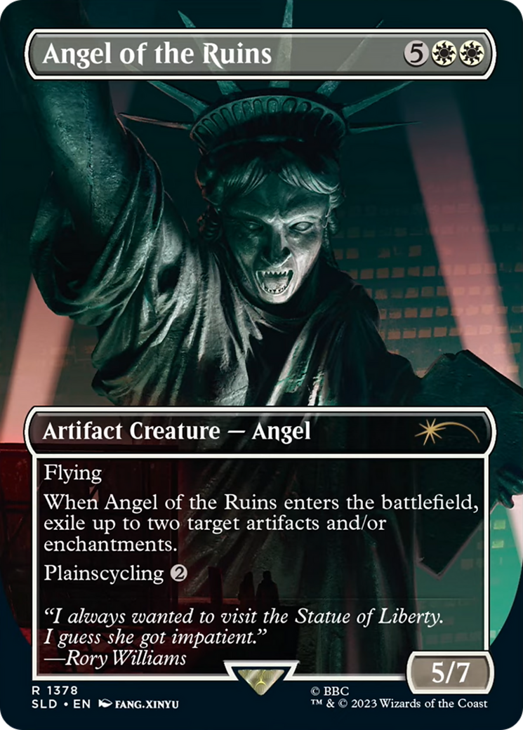 Angel of the Ruins (1378) [Secret Lair Drop Series] | Cards and Coasters CA