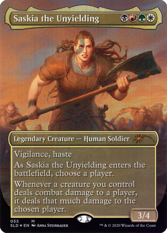 Saskia the Unyielding [Secret Lair Drop Series] | Cards and Coasters CA