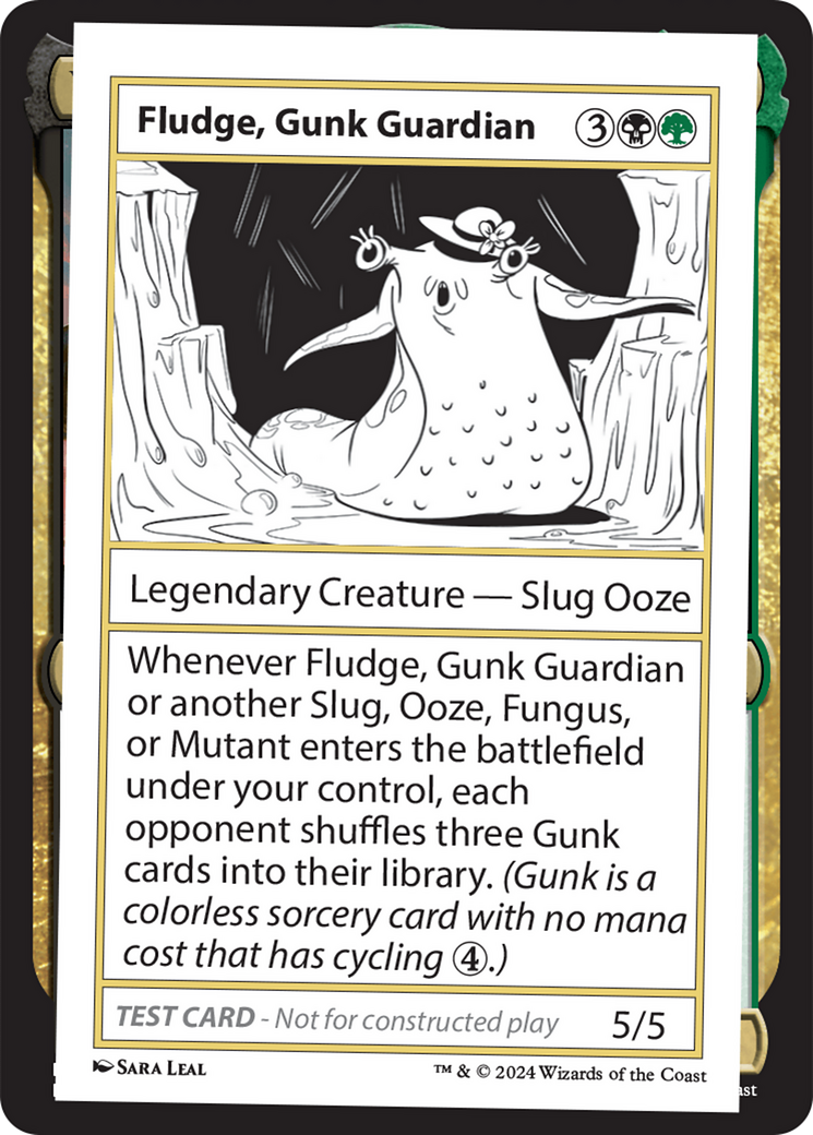 Fludge, Gunk Guardian [Mystery Booster 2 Playtest Cards] | Cards and Coasters CA