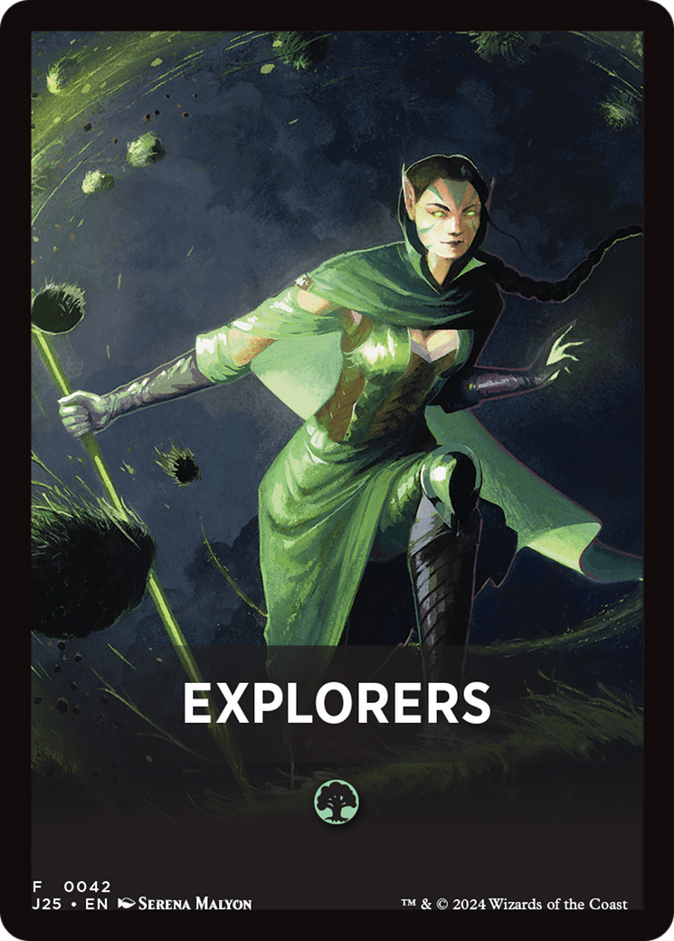 Explorers Theme Card [Foundations Jumpstart Front Cards] | Cards and Coasters CA