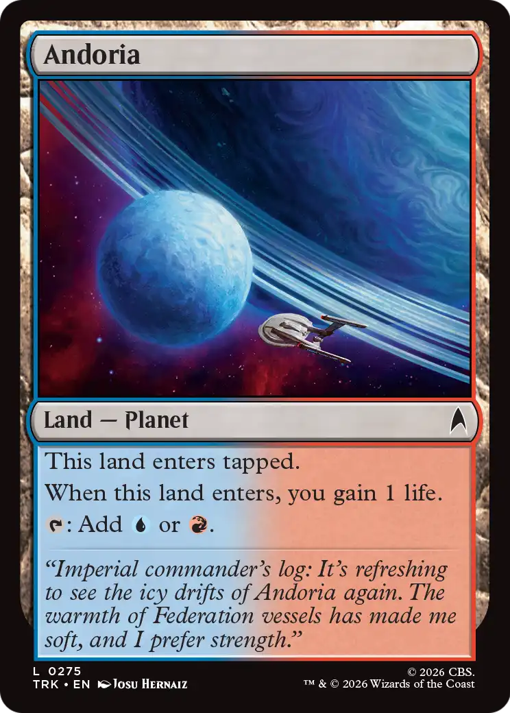 Andoria [Star Trek] | Cards and Coasters CA