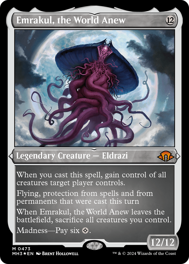 Emrakul, the World Anew (Foil Etched) [Modern Horizons 3] | Cards and Coasters CA