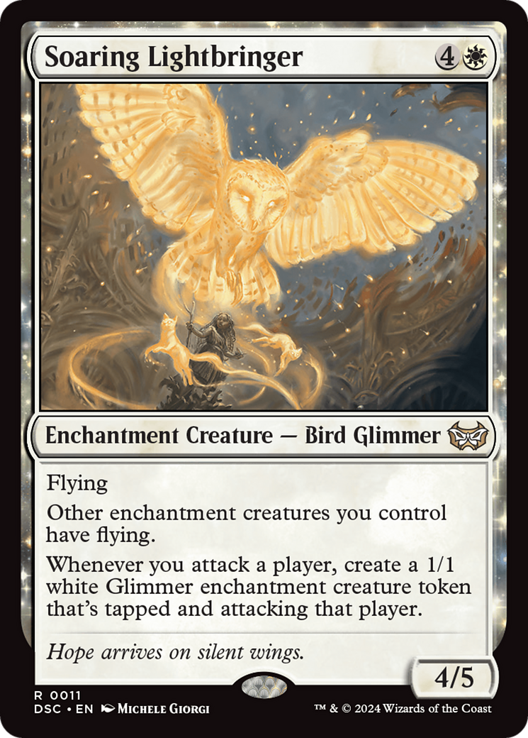 Soaring Lightbringer [Duskmourn: House of Horror Commander] | Cards and Coasters CA