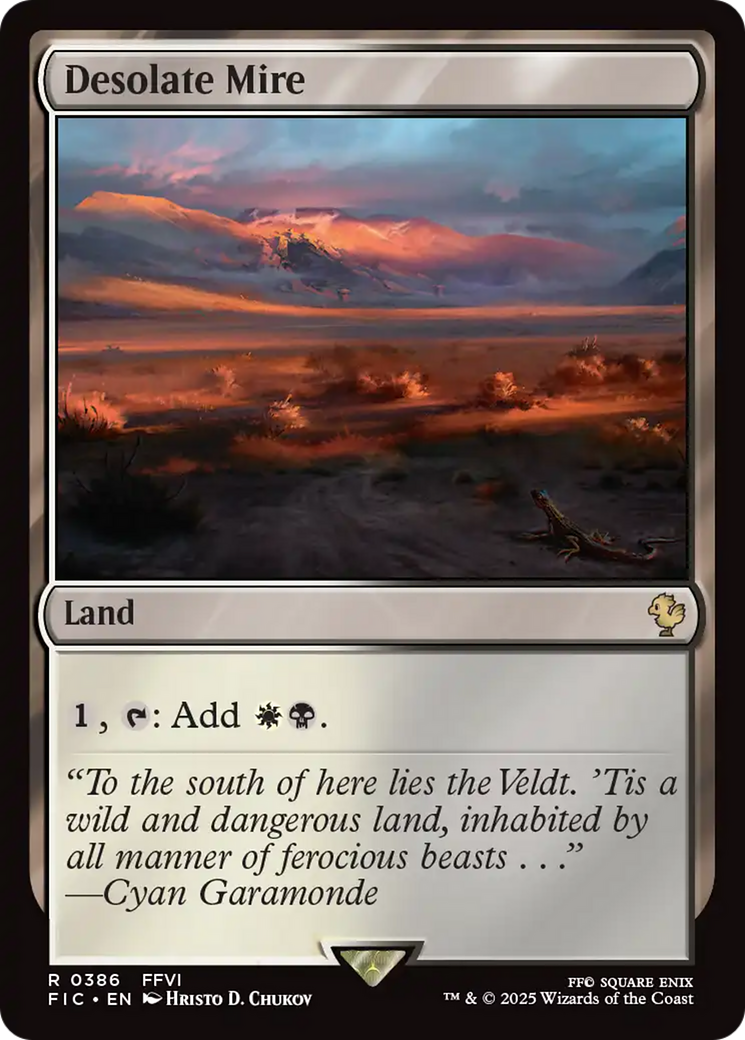 Desolate Mire [FINAL FANTASY Commander] | Cards and Coasters CA