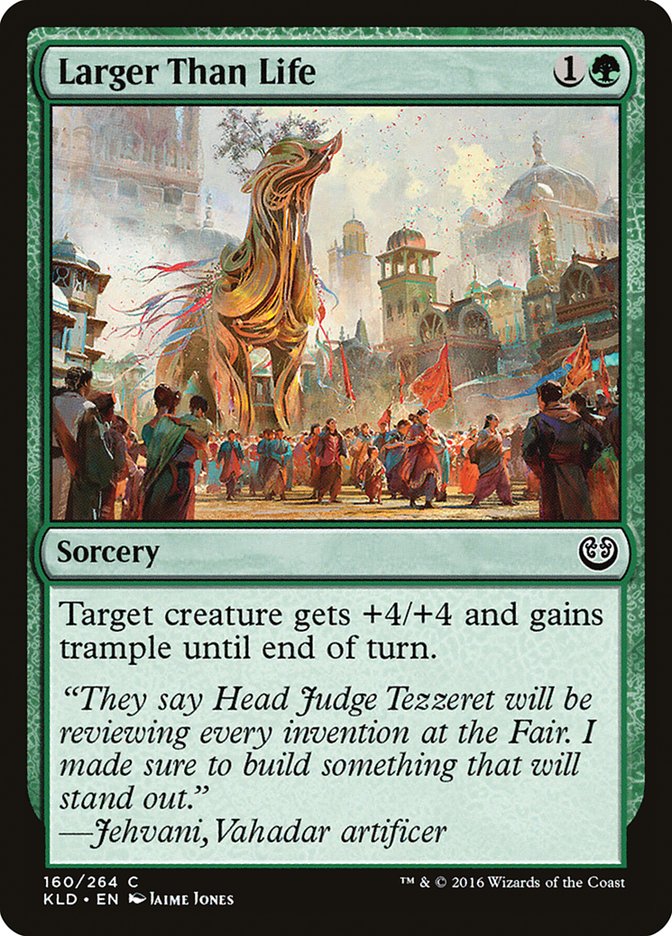 Larger Than Life [Kaladesh] | Cards and Coasters CA