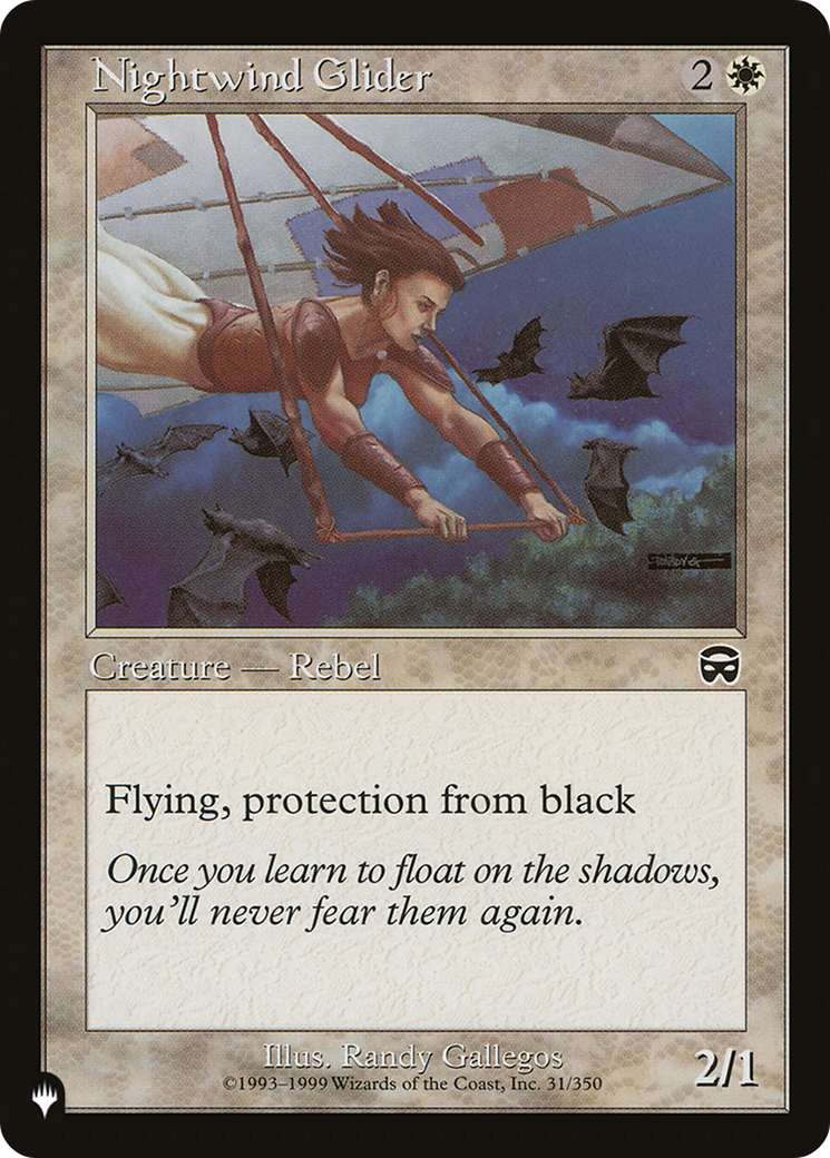 Nightwind Glider [The List Reprints] | Cards and Coasters CA