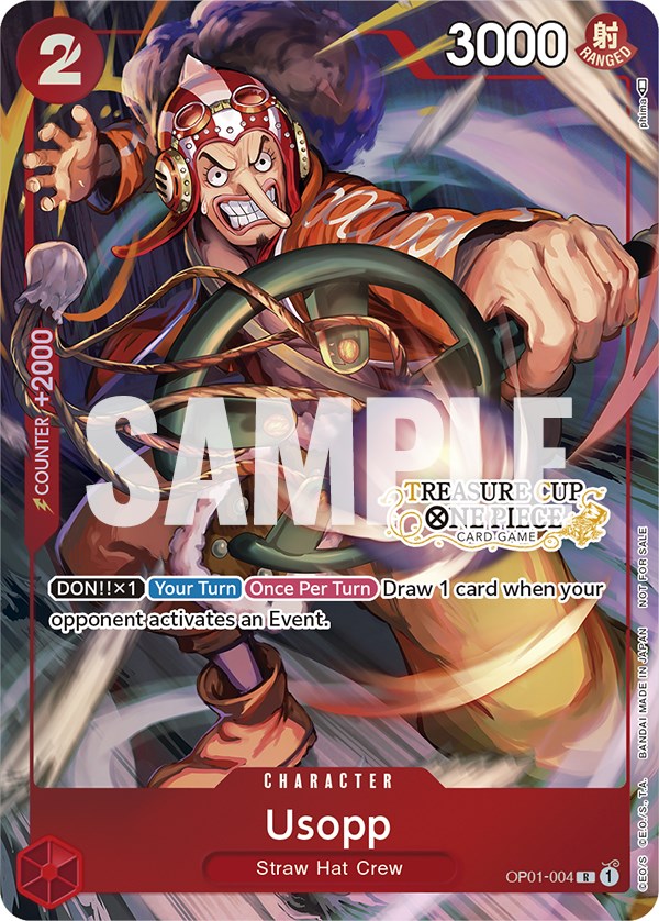 Usopp (Treasure Cup) [One Piece Promotion Cards] | Cards and Coasters CA