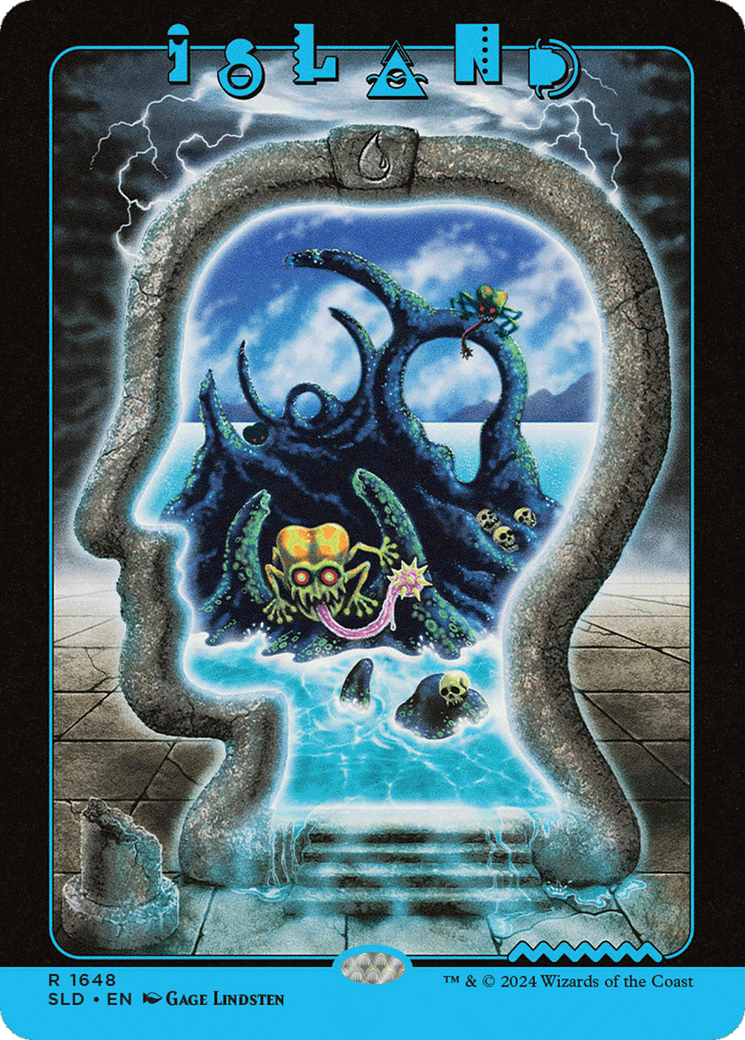 Island (1648) [Secret Lair Drop Series] | Cards and Coasters CA