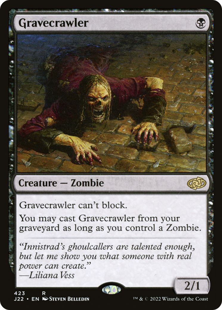 Gravecrawler [Jumpstart 2022] | Cards and Coasters CA
