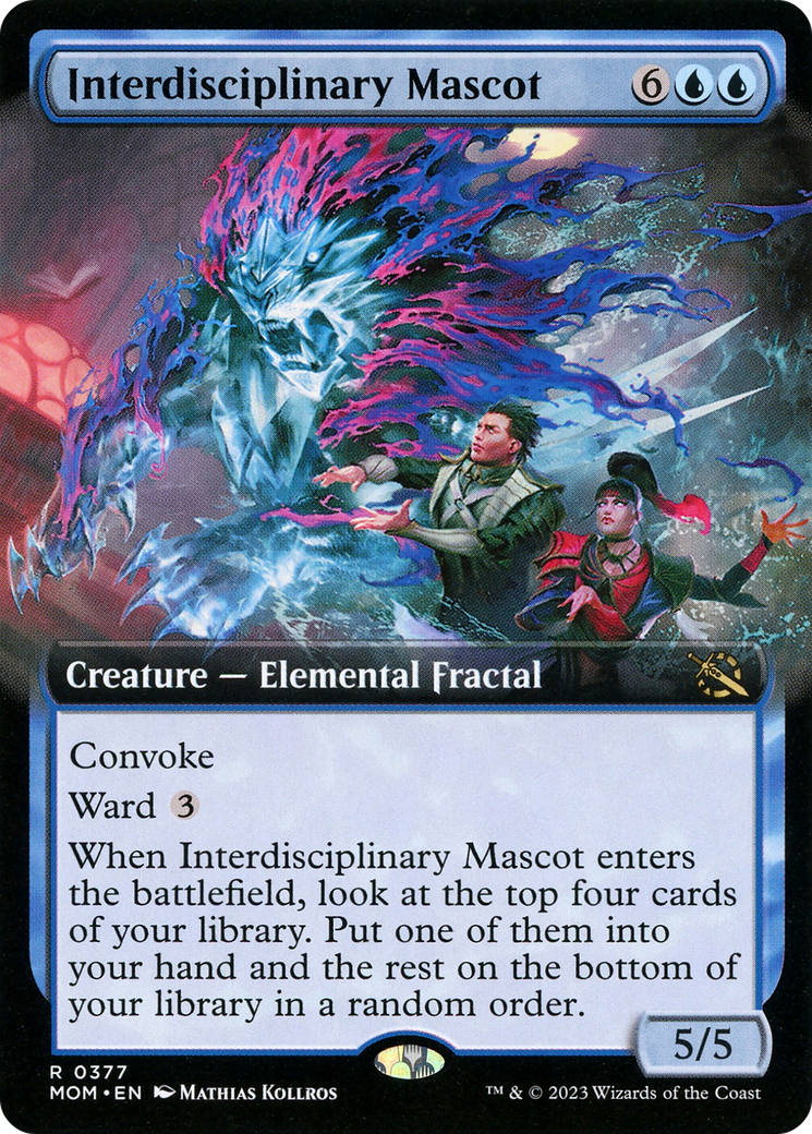 Interdisciplinary Mascot (Extended Art) [March of the Machine] | Cards and Coasters CA