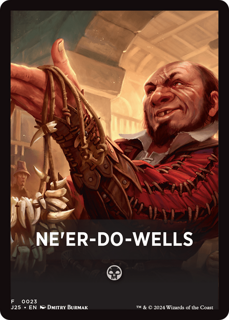 Ne'er-Do-Wells Theme Card [Foundations Jumpstart Front Cards] | Cards and Coasters CA