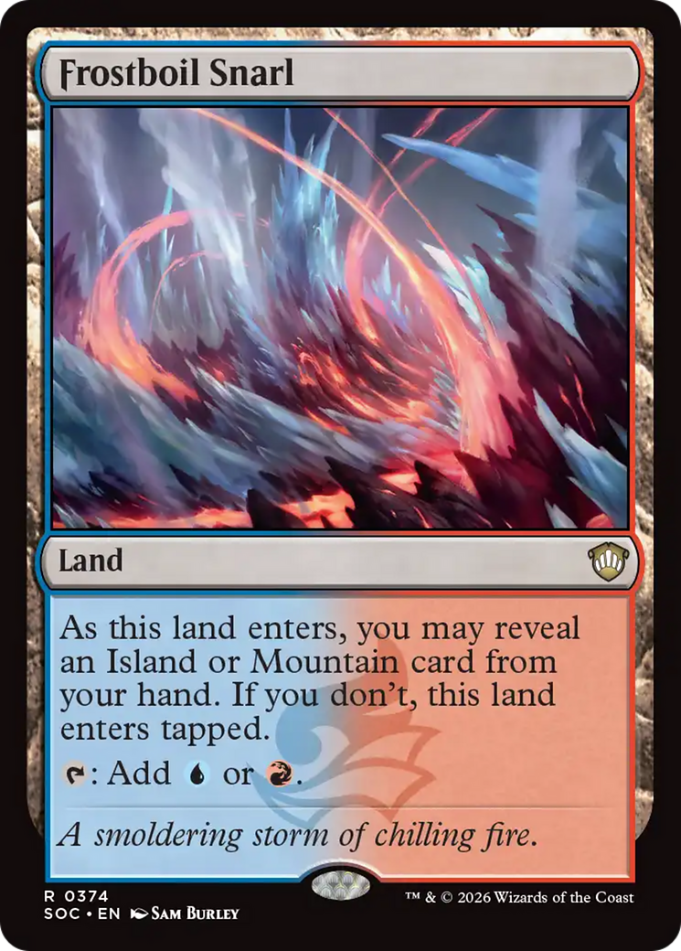 Frostboil Snarl [Secrets of Strixhaven Commander] | Cards and Coasters CA