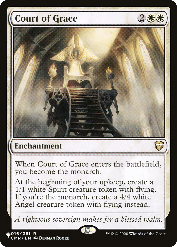Court of Grace [The List] | Cards and Coasters CA
