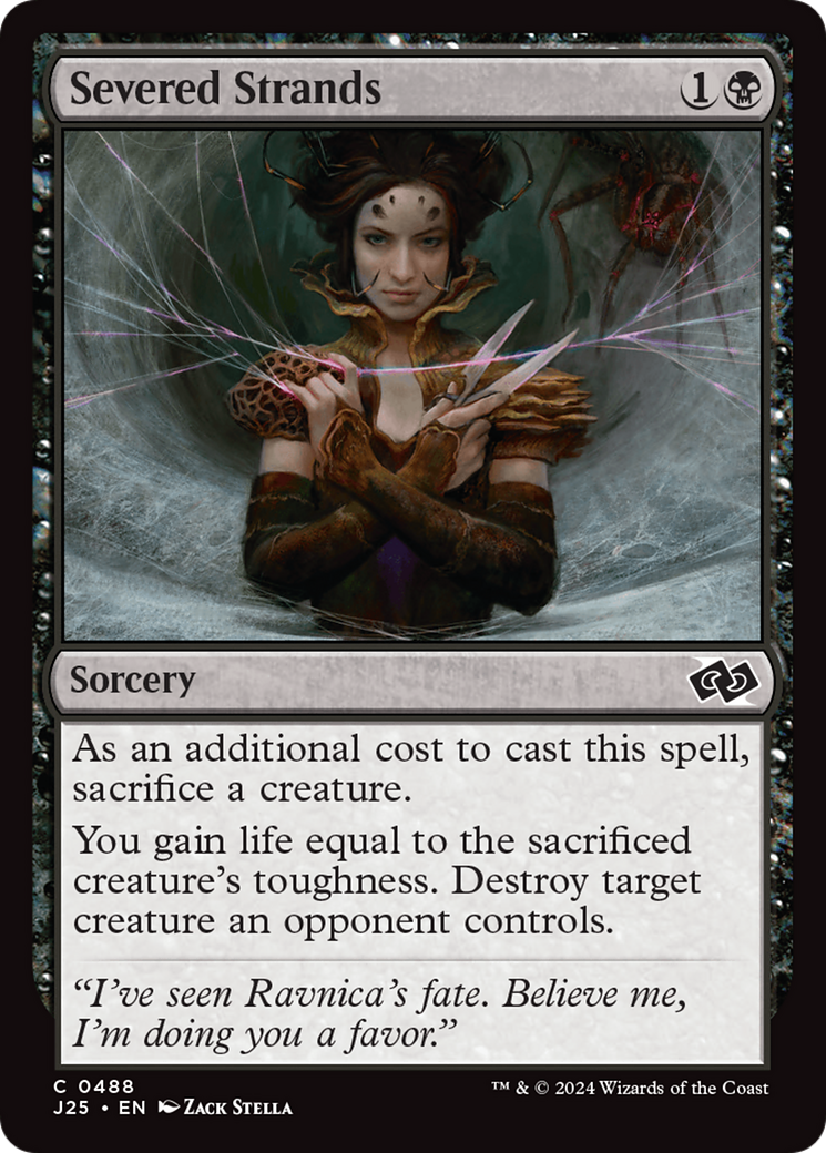 Severed Strands [Foundations Jumpstart] | Cards and Coasters CA