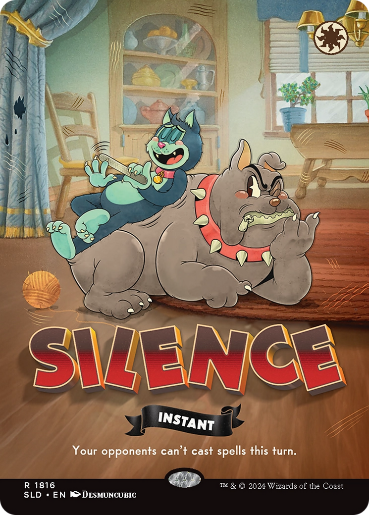 Silence (1816) [Secret Lair Drop Series] | Cards and Coasters CA