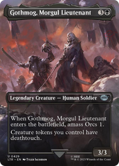 Gothmog, Morgul Lieutenant (Borderless Alternate Art) [The Lord of the Rings: Tales of Middle-Earth] | Cards and Coasters CA