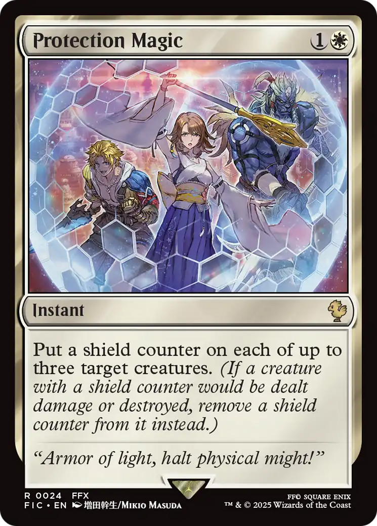 Protection Magic [FINAL FANTASY Commander] | Cards and Coasters CA