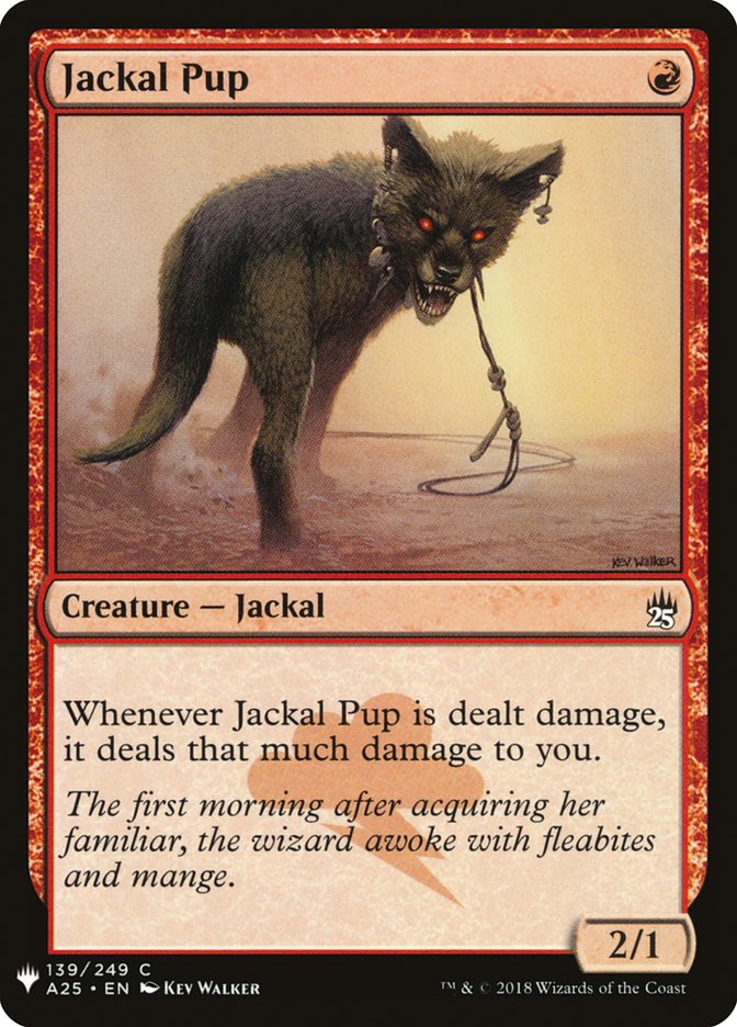 Jackal Pup [Mystery Booster] | Cards and Coasters CA