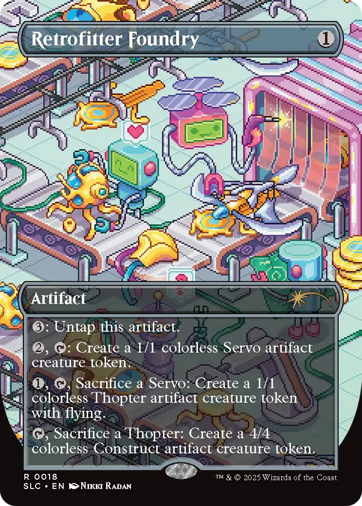 Retrofitter Foundry [Secret Lair Countdown Kit] | Cards and Coasters CA