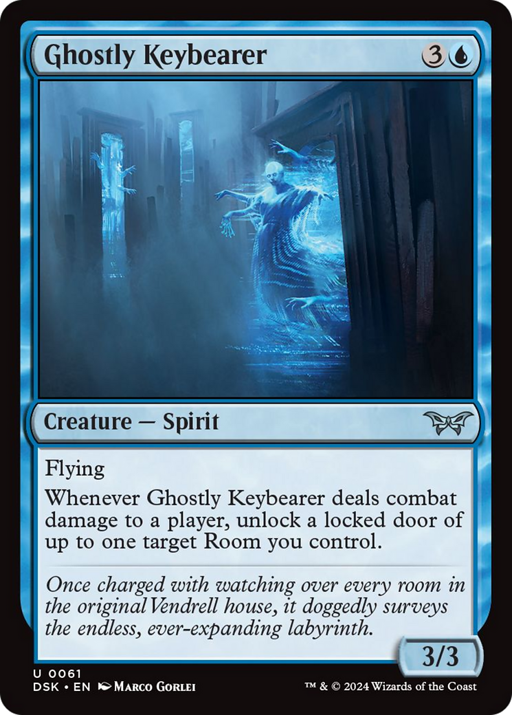 Ghostly Keybearer [Duskmourn: House of Horror] | Cards and Coasters CA