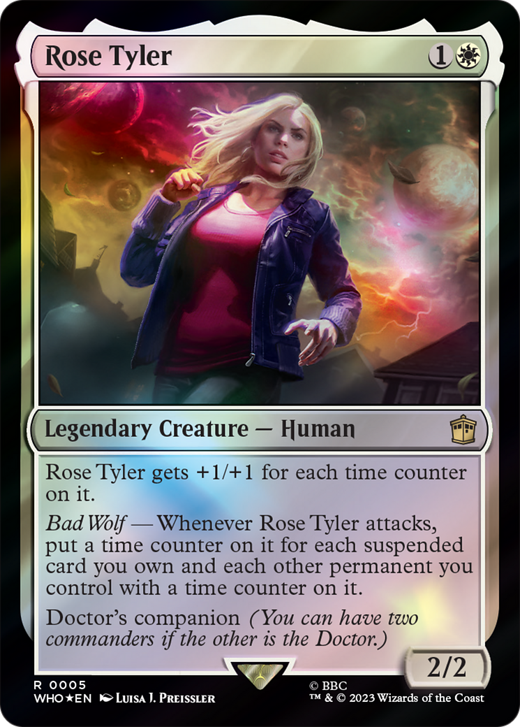 Rose Tyler [Doctor Who] | Cards and Coasters CA