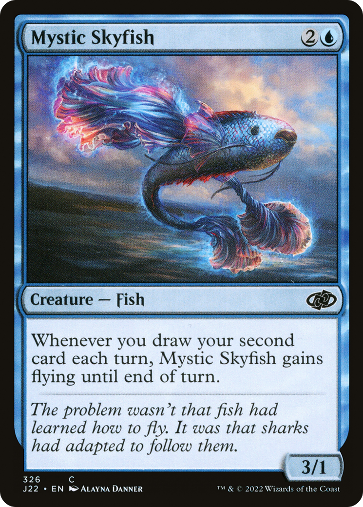Mystic Skyfish [Jumpstart 2022] | Cards and Coasters CA