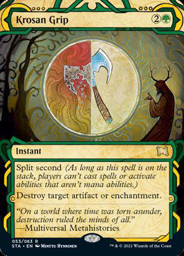 Krosan Grip (Foil Etched) [Strixhaven: Mystical Archive] | Cards and Coasters CA