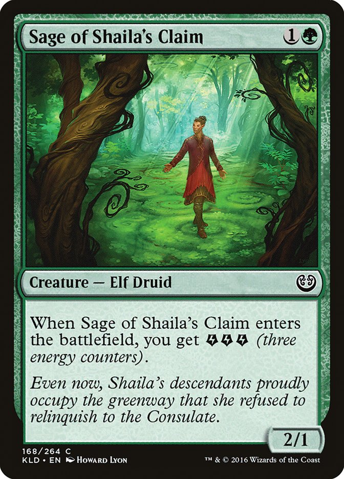 Sage of Shaila's Claim [Kaladesh] | Cards and Coasters CA