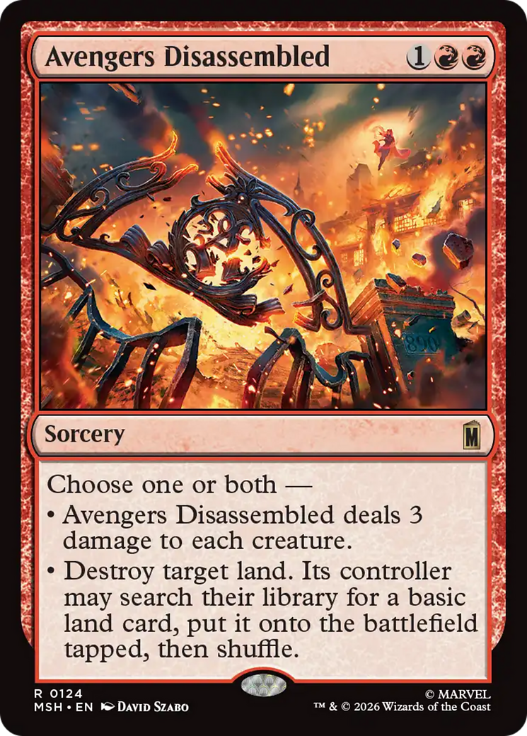 Avengers Disassembled [Marvel Super Heroes] | Cards and Coasters CA