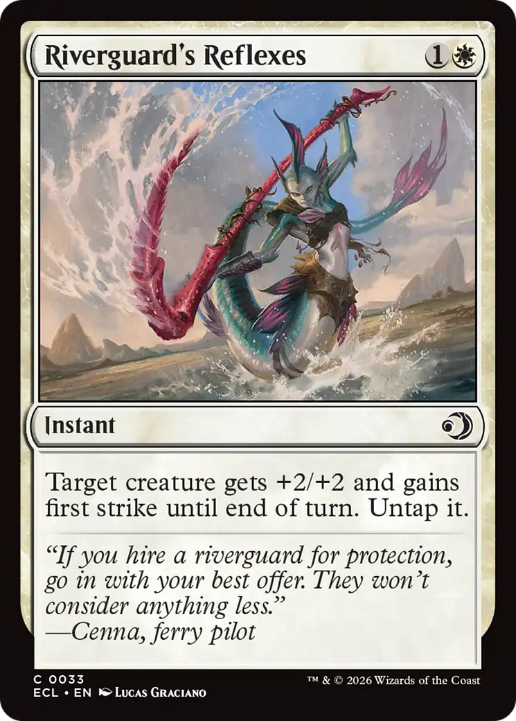 Riverguard's Reflexes [Lorwyn Eclipsed] | Cards and Coasters CA