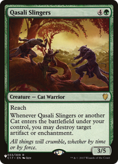 Qasali Slingers [The List] | Cards and Coasters CA