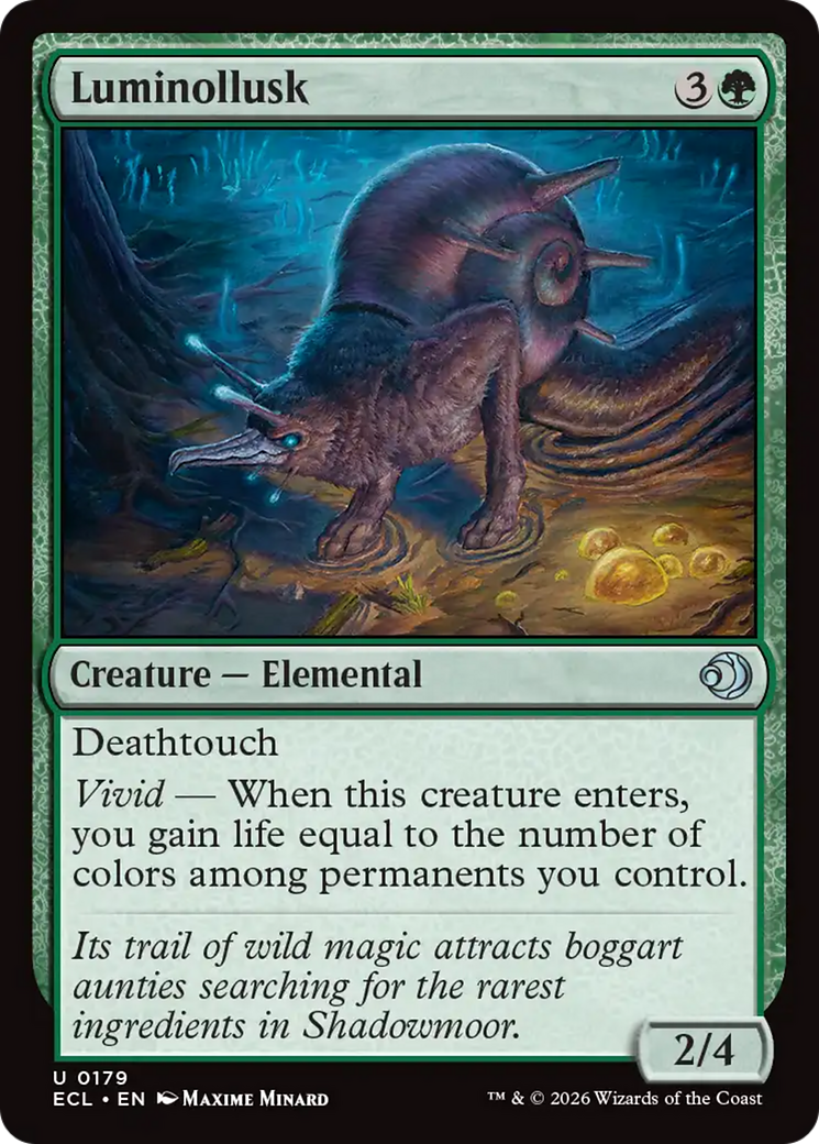 Luminollusk [Lorwyn Eclipsed] | Cards and Coasters CA