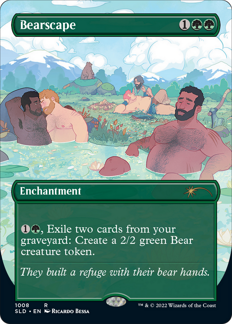 Bearscape [Secret Lair Drop Series] | Cards and Coasters CA