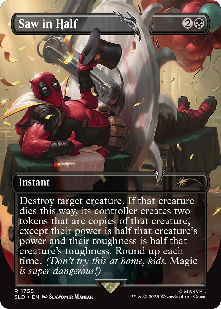 Saw in Half [Secret Lair Drop Series] | Cards and Coasters CA