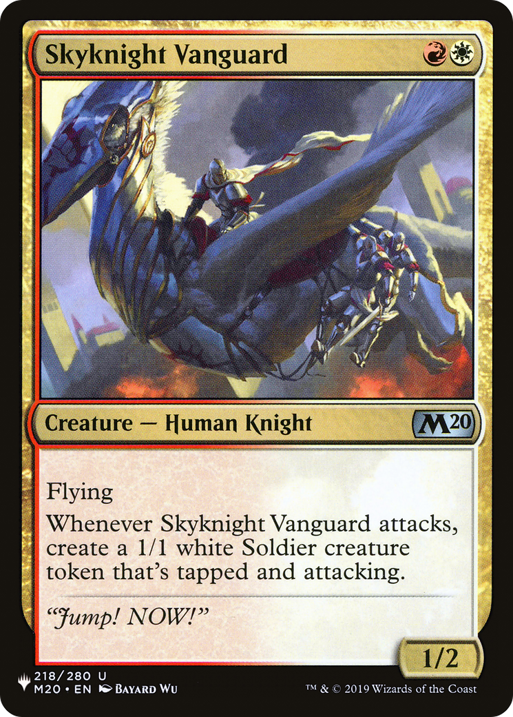 Skyknight Vanguard [The List Reprints] | Cards and Coasters CA