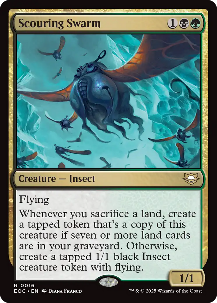 Scouring Swarm [Edge of Eternities Commander] | Cards and Coasters CA