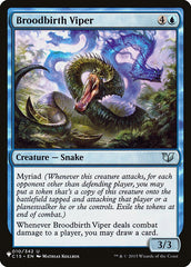 Broodbirth Viper [The List] | Cards and Coasters CA