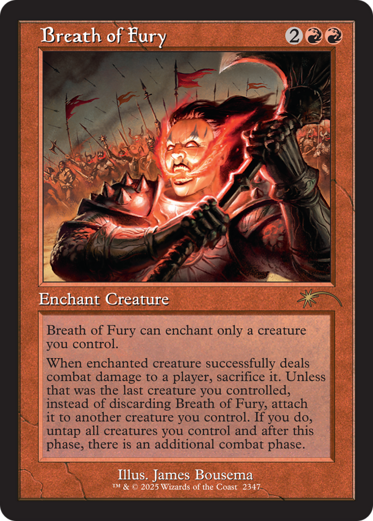 Breath of Fury [Secret Lair Drop Series] | Cards and Coasters CA