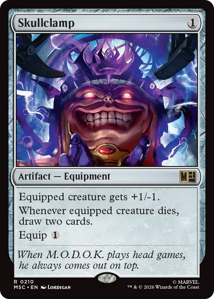 Skullclamp [Marvel Super Heroes Commander] | Cards and Coasters CA