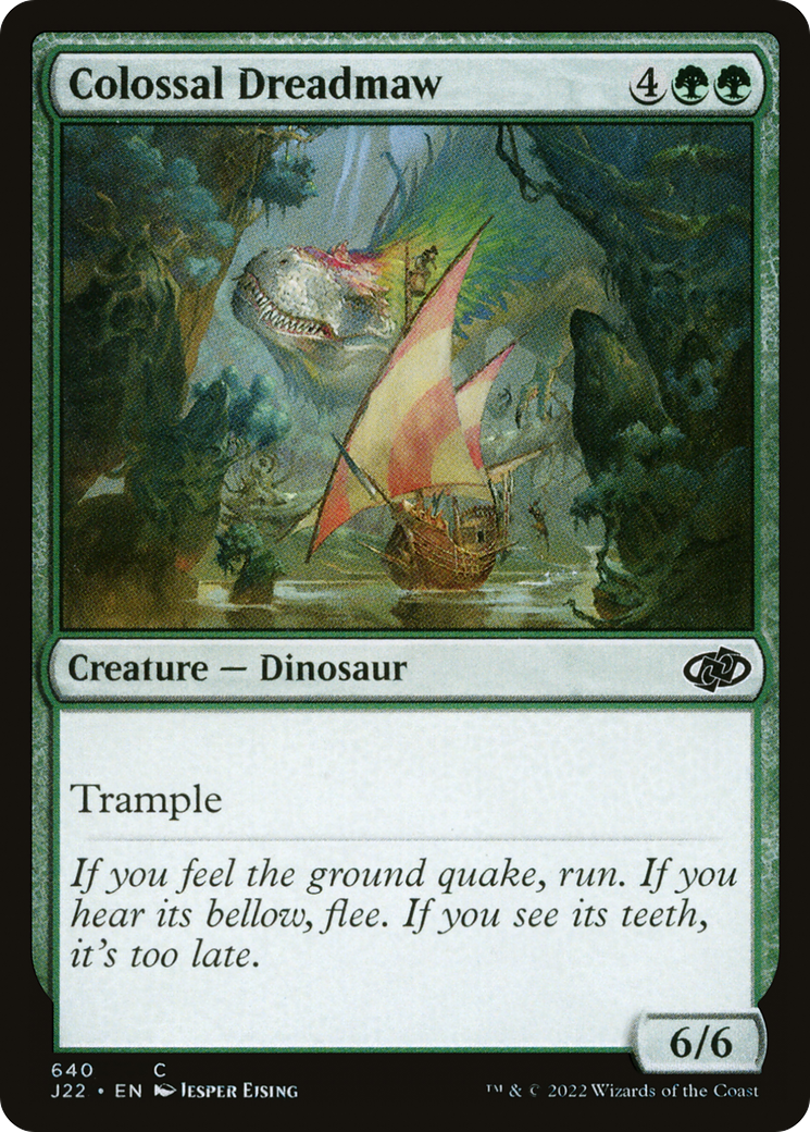 Colossal Dreadmaw [Jumpstart 2022] | Cards and Coasters CA