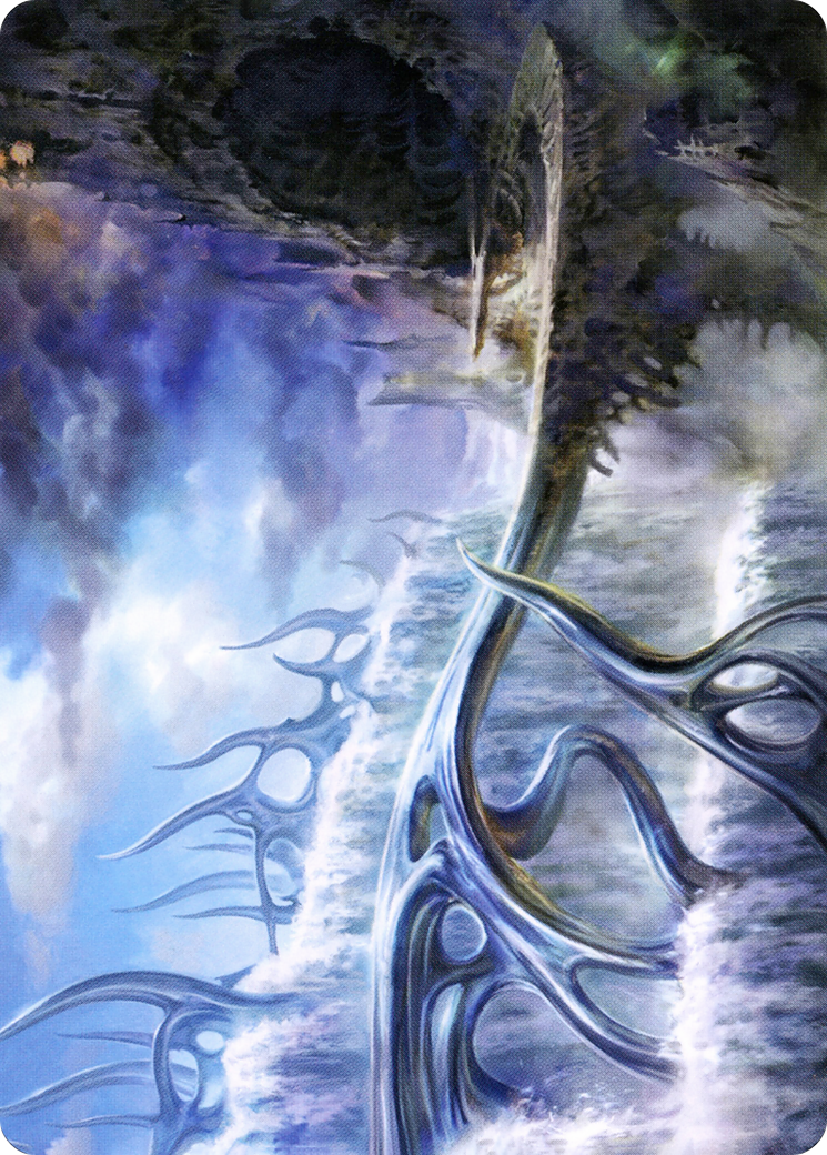Mistvault Bridge Art Card [Modern Horizons 2 Art Series] | Cards and Coasters CA