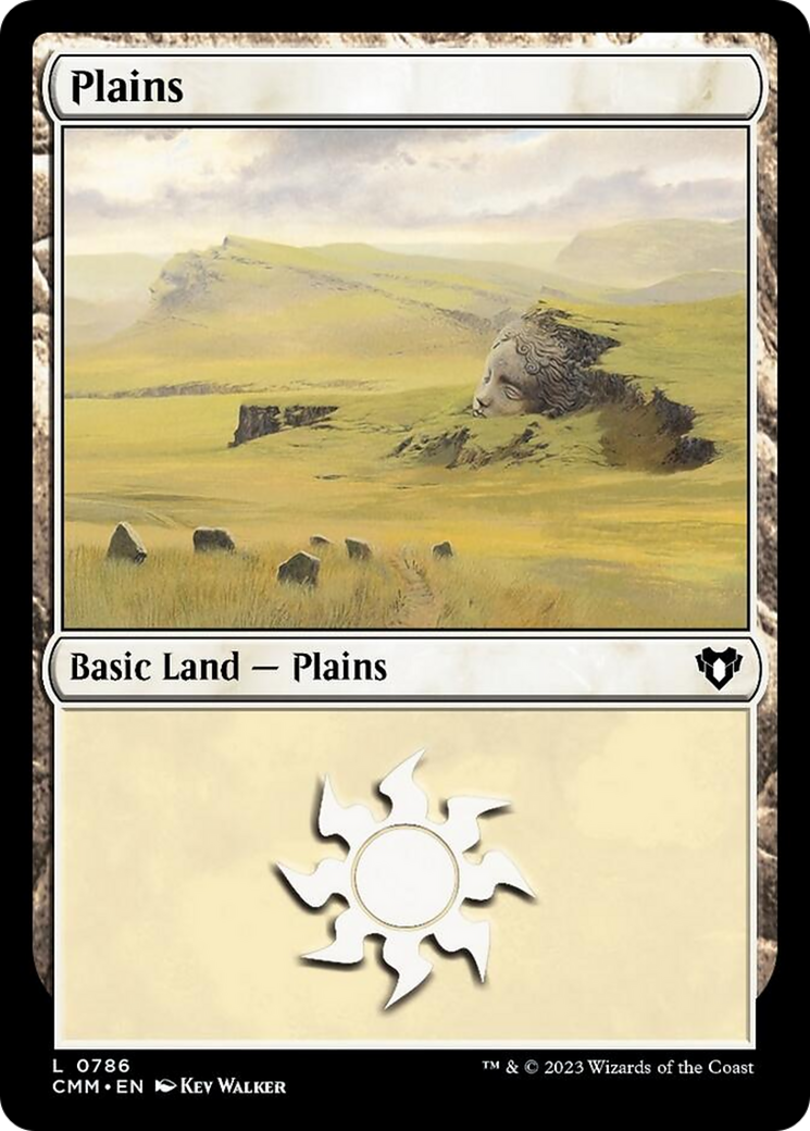 Plains (786) [Commander Masters] | Cards and Coasters CA