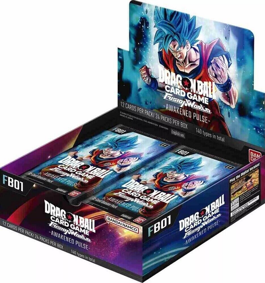 Dragon Ball Fusion World - FB01 - Awakened Pulse Booster Box | Cards and Coasters CA