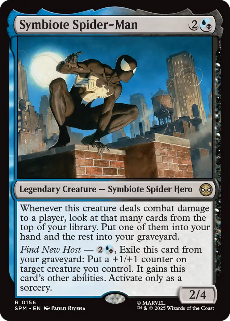 Symbiote Spider-Man [Marvel's Spider-Man] | Cards and Coasters CA